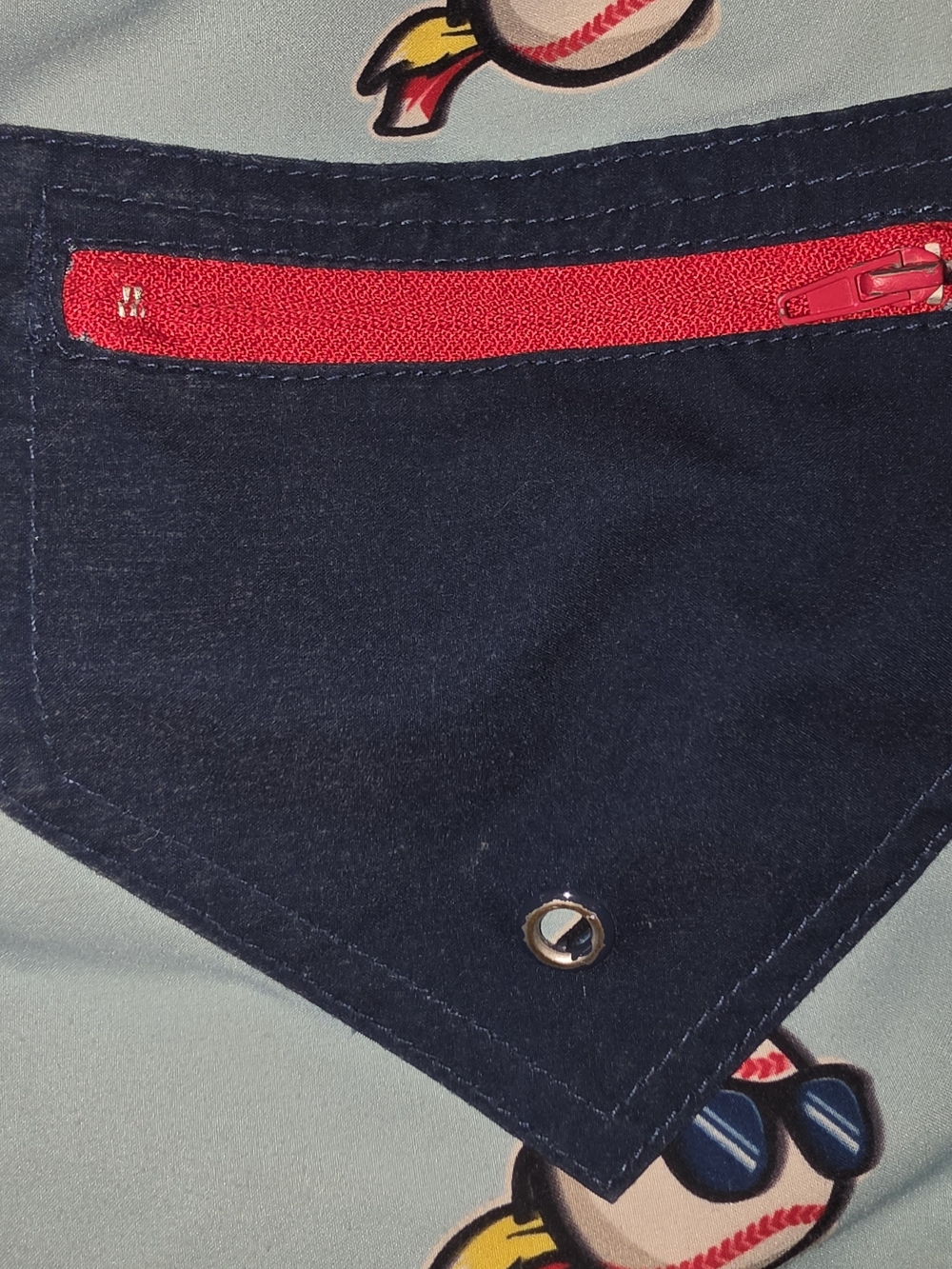 Wild Thing Baseballism Graphic Swim Trunks - Picture 4 of 7
